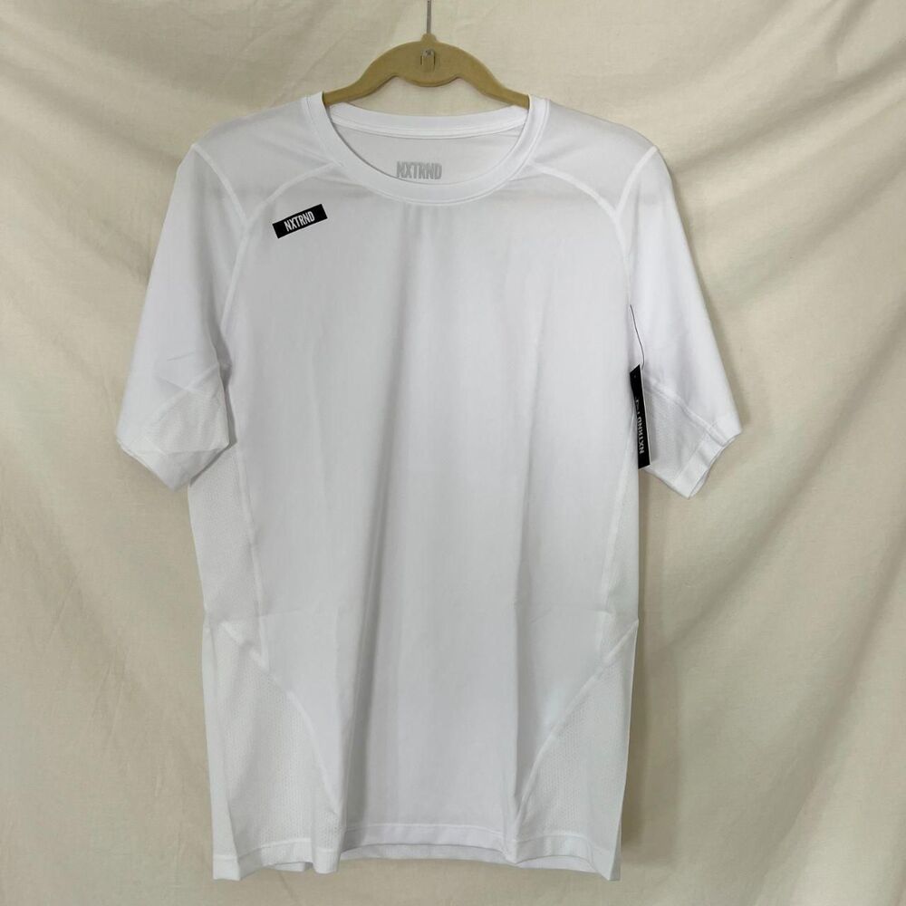 NWT Nxtrnd Core Compression Short Sleeve White XXL